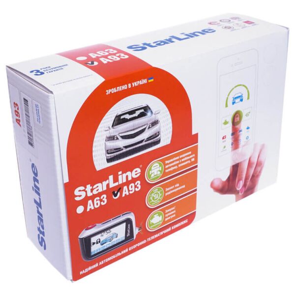 

Автосигнализация StarLine A93 GSM
