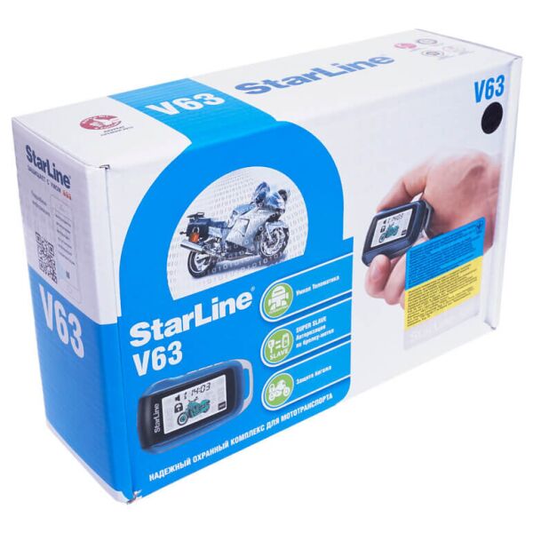 

Мотосигнализация StarLine MOTO V63