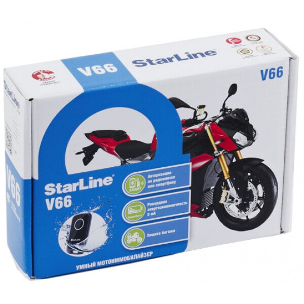 

Мотоиммобилайзер StarLine V66