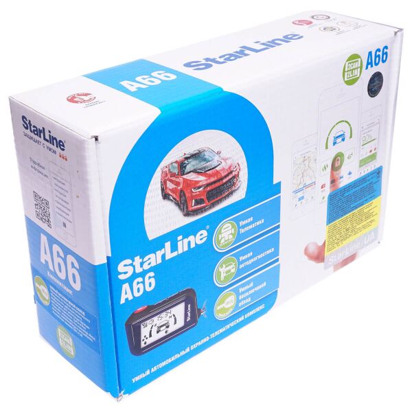 

Автосигнализация StarLine A66 2CAN-2LIN