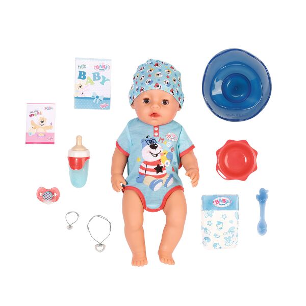 

Кукла BABY BORN серии "Нежные объятия" - ВОЛШЕБНЫЙ МАЛЬЧИК (43 cm, с аксессуарами)