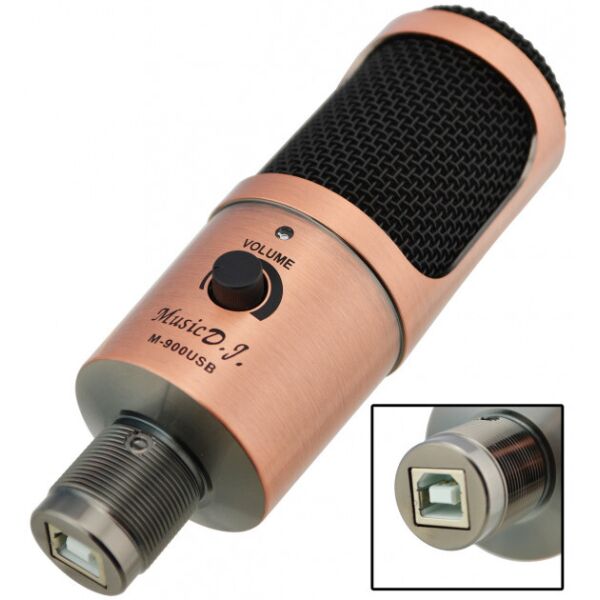 

Микрофон студийный конденсаторный UKC DM PRO (usb)