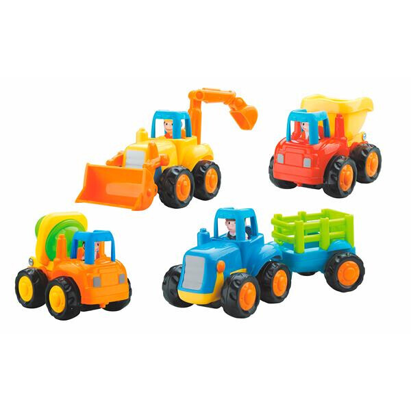 

Набір іграшкових машинок Hola Toys Фермерська техніка, 4 шт. (326)
