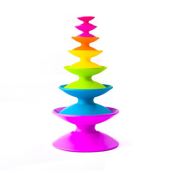 

Пірамідка Башта з кольорових котушок Fat Brain Toys Spoolz (F181ML)