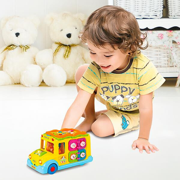 

Музична розвивальна іграшка Hola Toys Шкільний автобус (796)