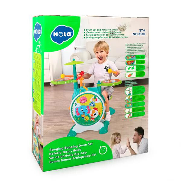 

Музична іграшка Hola Toys Барабанна установка (3130)