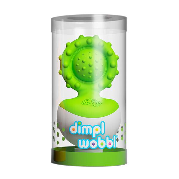 

Прорізувач-неваляшка Fat Brain Toys dimpl wobl зелений (F2173ML)