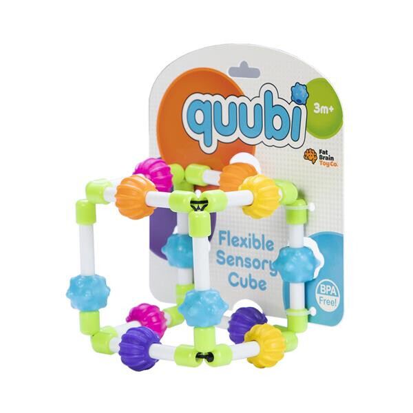 

Прорізувач тактильний Куббі Fat Brain Toys Quubi (F296ML)