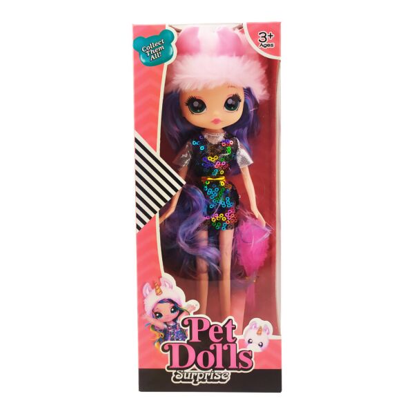 

Детская кукла Pet Dolls LK1132-9 (Коралловый)