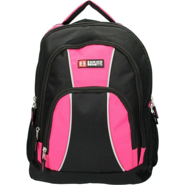 

Рюкзак Enrico Benetti MARTINIQUE/Black-Fuchsia с отдел для iPad (14л) (Eb47078 316)
