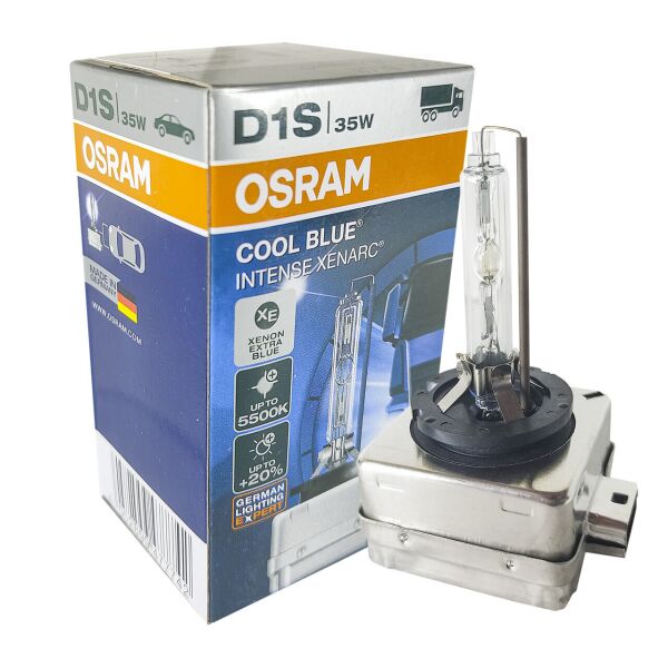 

Ксенон лампа D1S OSRAM 35W 12-24V +20% 5500К (P32d-2) XENARC (Германия)