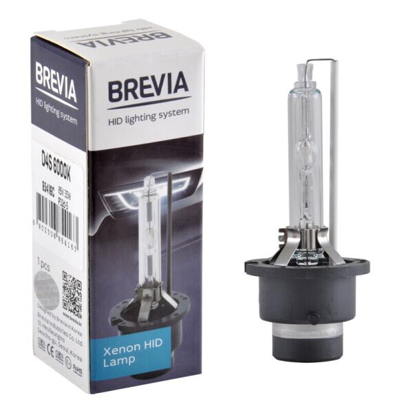 

Ксенонова лампа Brevia D4S 6000K, 42V, 35W PK32d-5, 1шт