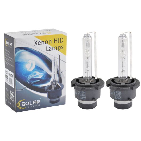 

Ксенонова лампа Solar D2R 6000K, 85V, 35W PK32d-3, 2шт