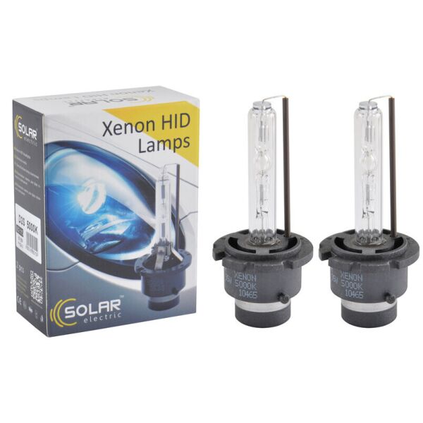

Ксенонова лампа Solar D2S 5000K, 85V, 35W PK32d-2, 2шт