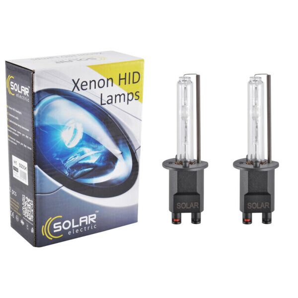 

Ксенонова лампа Solar H1 5000K, 85V, 35W P14.5s KET, 2шт
