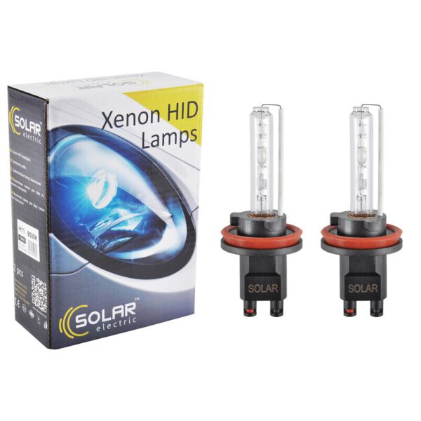 

Ксенонова лампа Solar H11 6000K, 85V, 35W PGJ19-2 KET, 2шт