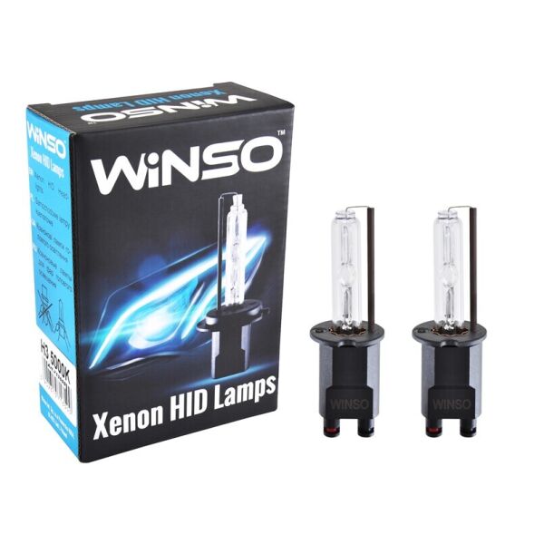 

Ксенонова лампа Winso H3 5000K, 85V, 35W PK22s KET, 2шт