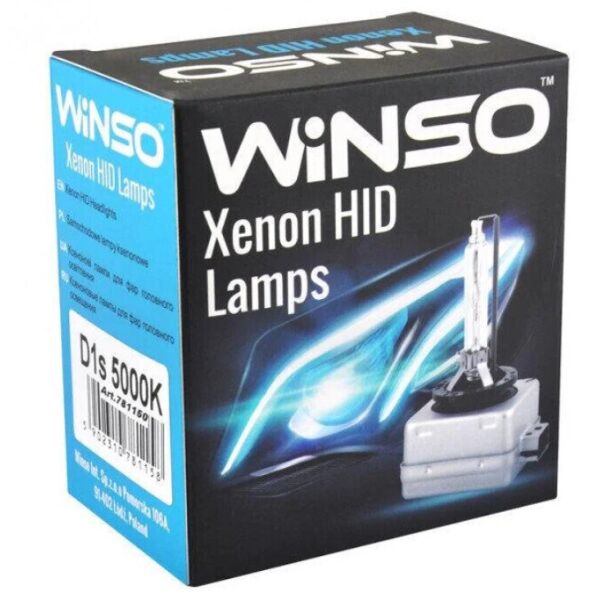 

Ксеноновые лампы Winso D1S 5000K 35W 781150 (комплект 2шт)