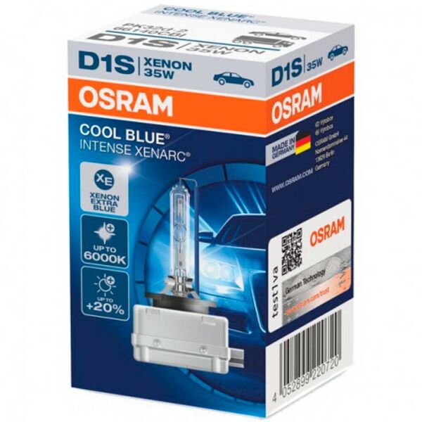 

Штатная ксеноновая лампа Osram D1S Xenarc Cool Blue Intense 66140CBI-FS 35w PK32d-2 6000k