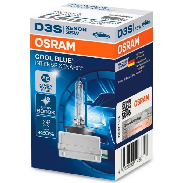 

Штатная ксеноновая лампа Osram D3S Xenarc Cool Blue Intense 66340CBI 35w P32d-5 6000k