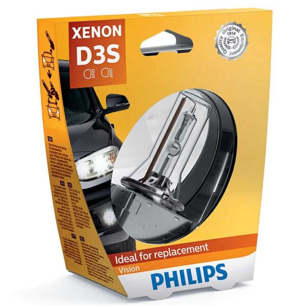 

Штатная ксеноновая лампа Philips D3S Xenon Vision 42403VIS1 35w 4600k