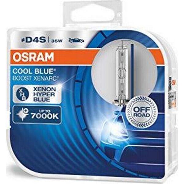 

OSRAM 66440CBB-DUO COOL BLUE BOOST D4S 85V 35W P32d-5 XENARC комплект