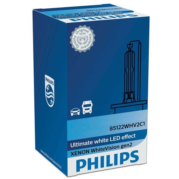 

Штатная ксеноновая лампа Philips D3S Xenon WhiteVision gen2 42403WHV2C1 35w 5000k