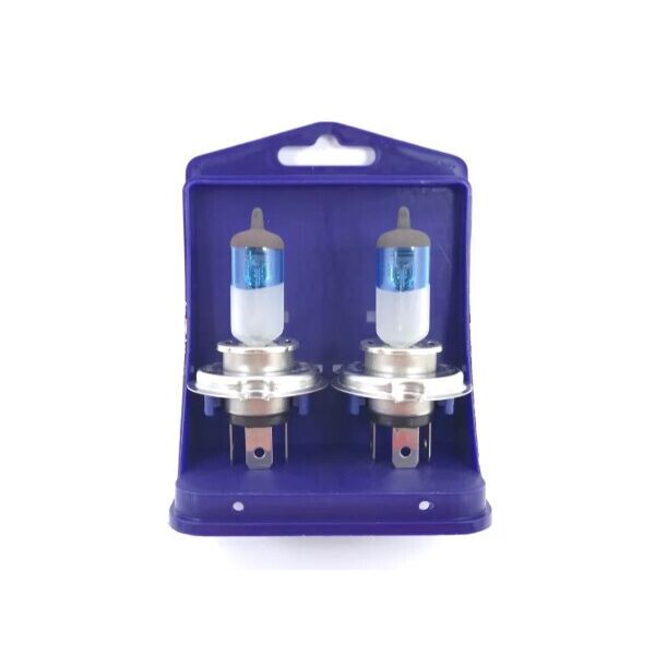 

ЯПОНСКИЕ Лампы свет в фару XENON Raybrig H4 12V 100W автолампа эффект ксенона / холодный белый ( 4.12.100.R.S)