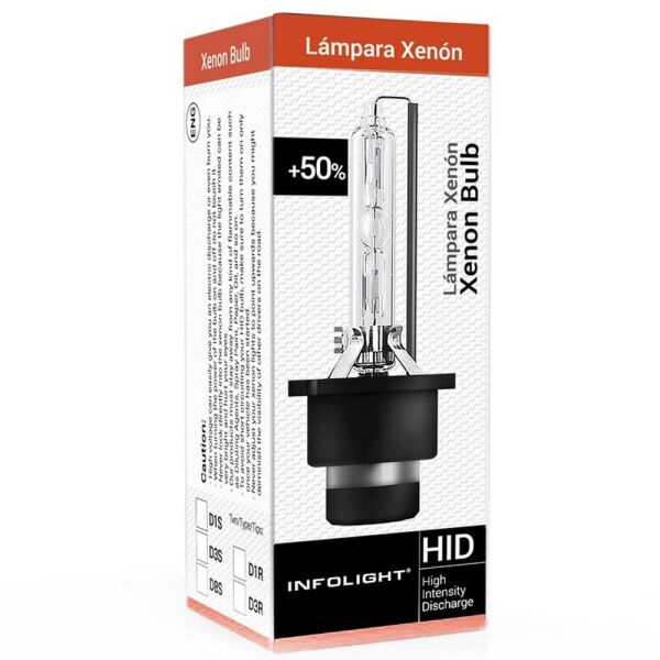 

Штатная ксеноновая лампа Infolight D2R +50% 35w 4300k