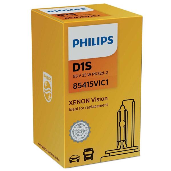 

Штатная ксеноновая лампа Philips D1S Xenon Vision 85415VIC1 35w 4600k