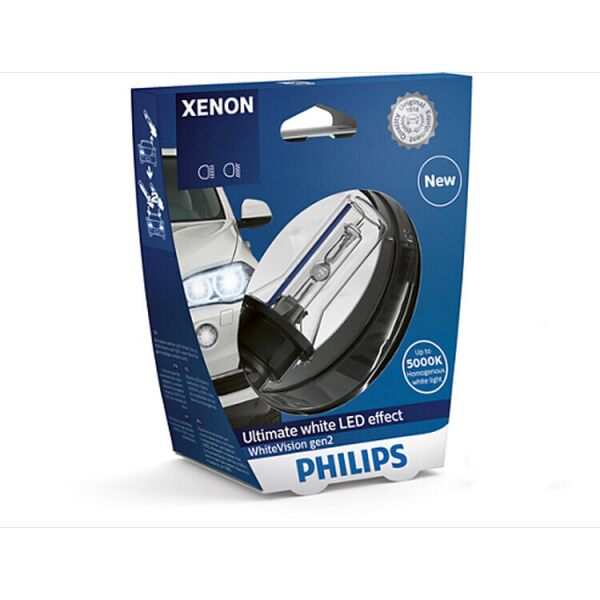 

PHILIPS 42403WHV2S1 D3S 42V 35W PK32d-5 WhiteVision gen2 5000K