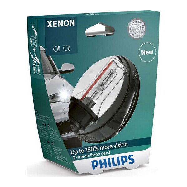 

PHILIPS 85126XV2S1 D2R 85V 35W P32d-2 X-tremeVision gen2 +150%