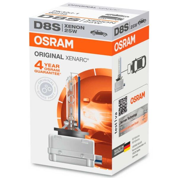 

Штатная ксеноновая лампа Osram D8S Xenarc Original 66548 35w PK32d-1 4500k