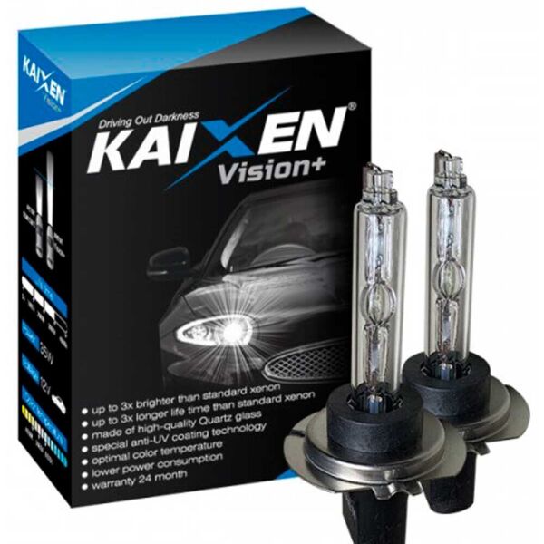 

Ксеноновая лампа Kaixen Vision+MAXX H7 35w 3800Lm 5000k