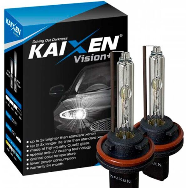 

Ксеноновая лампа Kaixen Vision+MAXX H11 35w 3800Lm 4300k