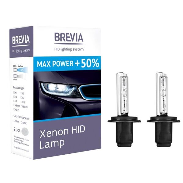 

Ксеноновые лампы BREVIA H1 5500K Max Power +50% (12150MP)