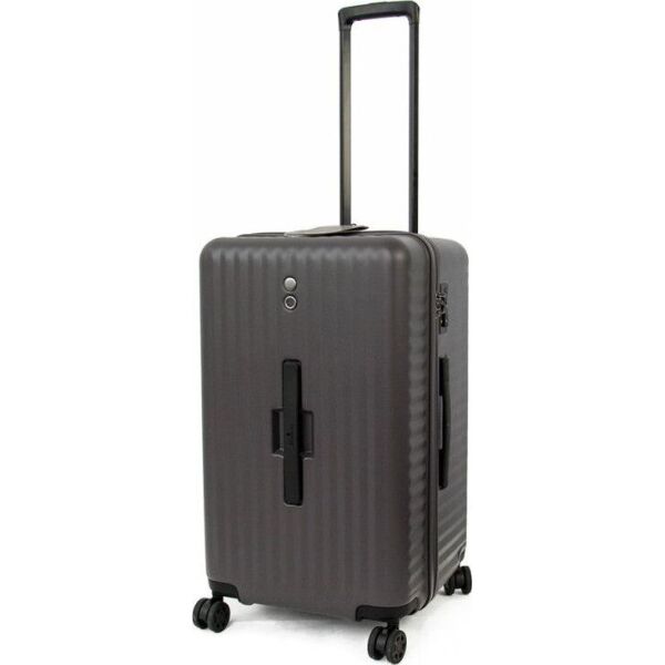 

Чемодан Echolac CELESTRA SUPERTRUNK/Dark Grey на 4 колесах M (77л,3,7кг) (EcPC183K-402-04)