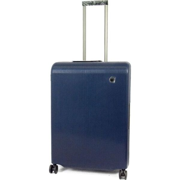 

Чемодан Echolac FUSION/Navy на 4 колесах M (67л,3,5кг) (48x67x25см) (EcPW004-402-40)