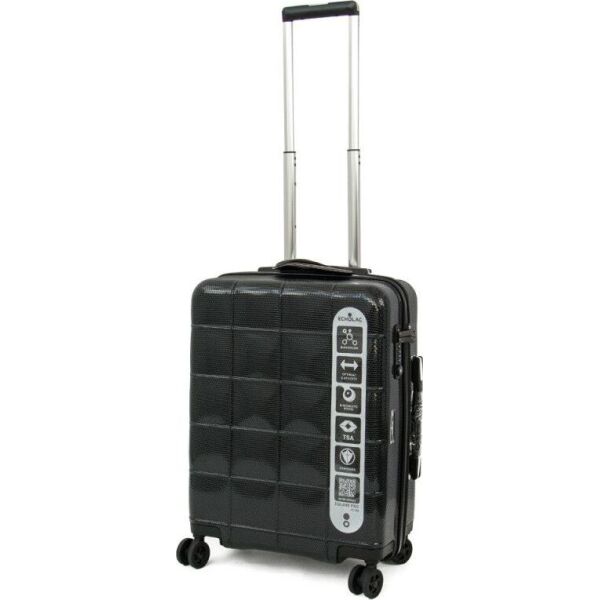 

Чемодан Echolac SQUARE PRO/Black на 4 колесах S (47л,3,6кг) (EcPC185SA-403-01)