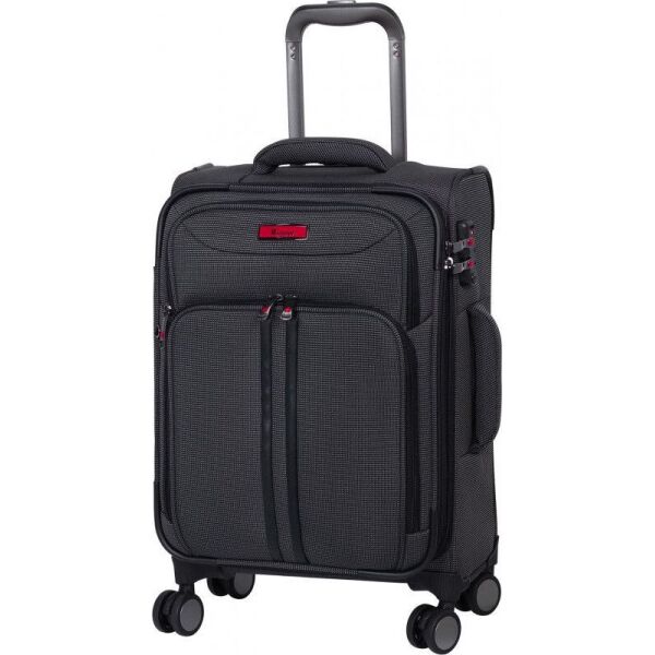 

Чемодан IT Luggage APPLAUD/Grey-Black на 4 колесах S (41л,2,8кг) (IT12-2457-08-S-M246)