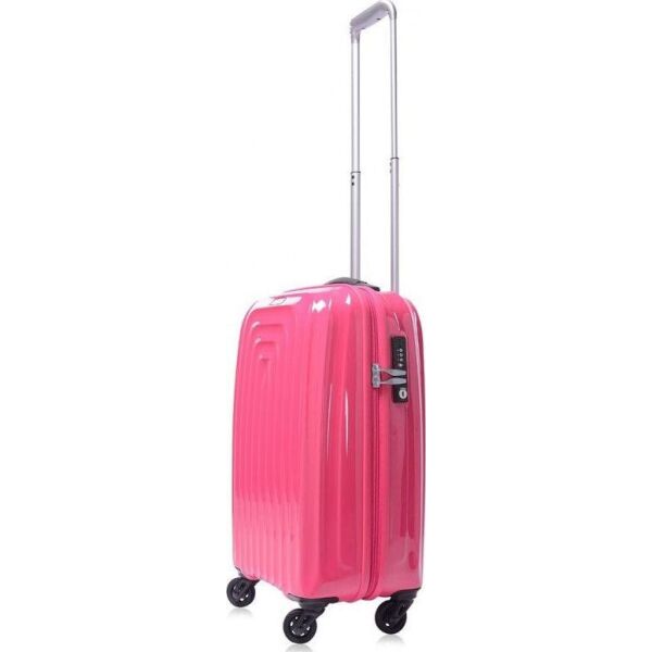 

Чемодан Lojel WAVE/Pink S на 4 колесах (30л,1,94кг) (Lj-CF1239S_RO)