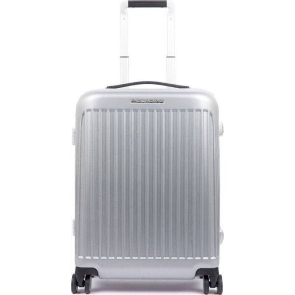 

Чемодан Piquadro RELYGHT PLUS/Grey-Black на 4 колесах S с трекером CONNEQU (39л) (BV4425PC2P_GRN)