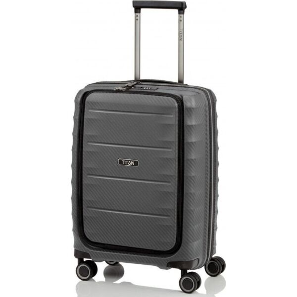 

Чемодан Titan HIGHLIGHT/Anthracite на 4 колесах S с карманом д/ноутбука 15,6" (42л,2,5кг) (Ti842409-04)