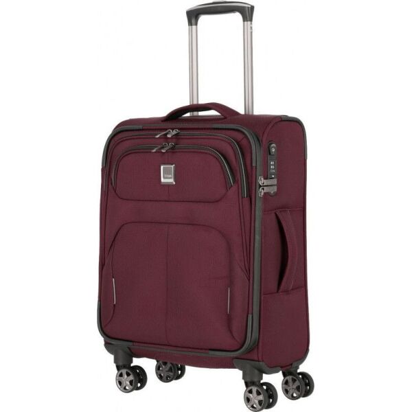 

Чемодан Titan NONSTOP/Merlot на 4 колесах S (39л,2,6кг) (Ti382406-70)