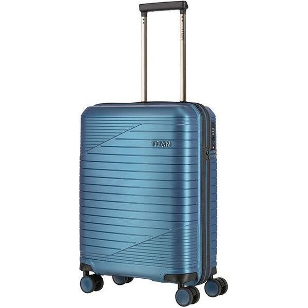 

Чемодан Titan TRANSPORT/Petrol Metallic на 4 колесах S (36л,2,2кг) (Ti852406-22)