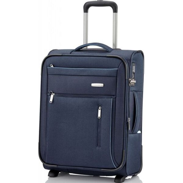 

Чемодан Travelite CAPRI/Navy на 2 колесах S exp. (41/50л,2,7кг) (TL089807-20)