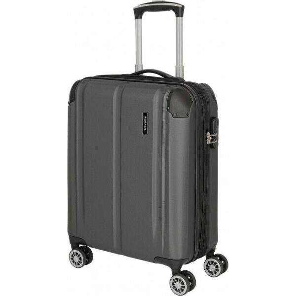 

Чемодан Travelite CITY/Anthracite на 4 колесах S exp. (40/45л,3,2кг) (TL073044-04)