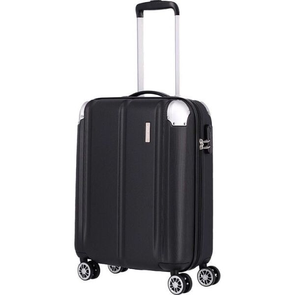 

Чемодан Travelite CITY/Black на 4 колесах S (40л,3,1кг) (TL073047-01)