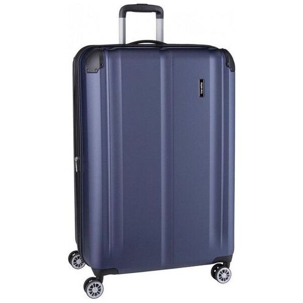 

Чемодан Travelite CITY/Navy на 4 колесах L exp. (113/124л,4,5кг) (TL073049-20)