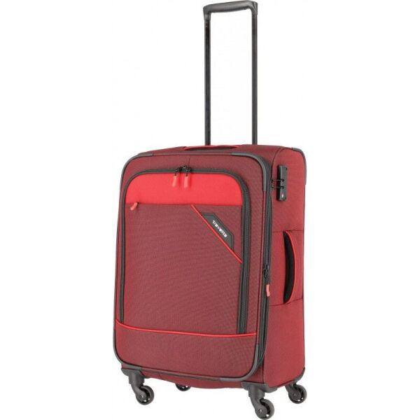 

Чемодан Travelite DERBY/Red Twotone на 4 колесах M exp. (69/79л,3кг) (TL087548-10)